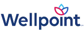 Wellpoint logo in blue text.