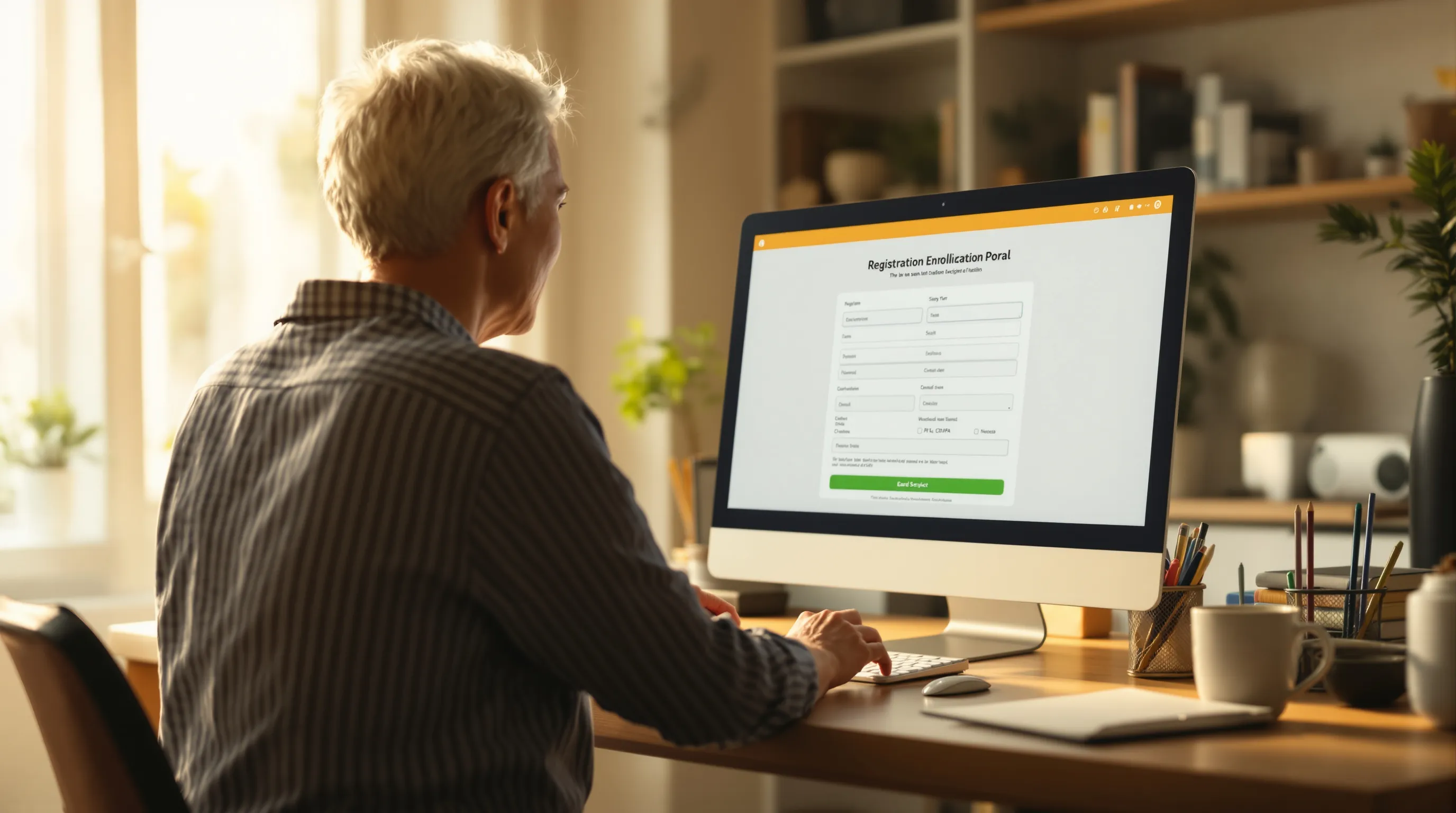 PPL CDPAP registration portal on a computer screen