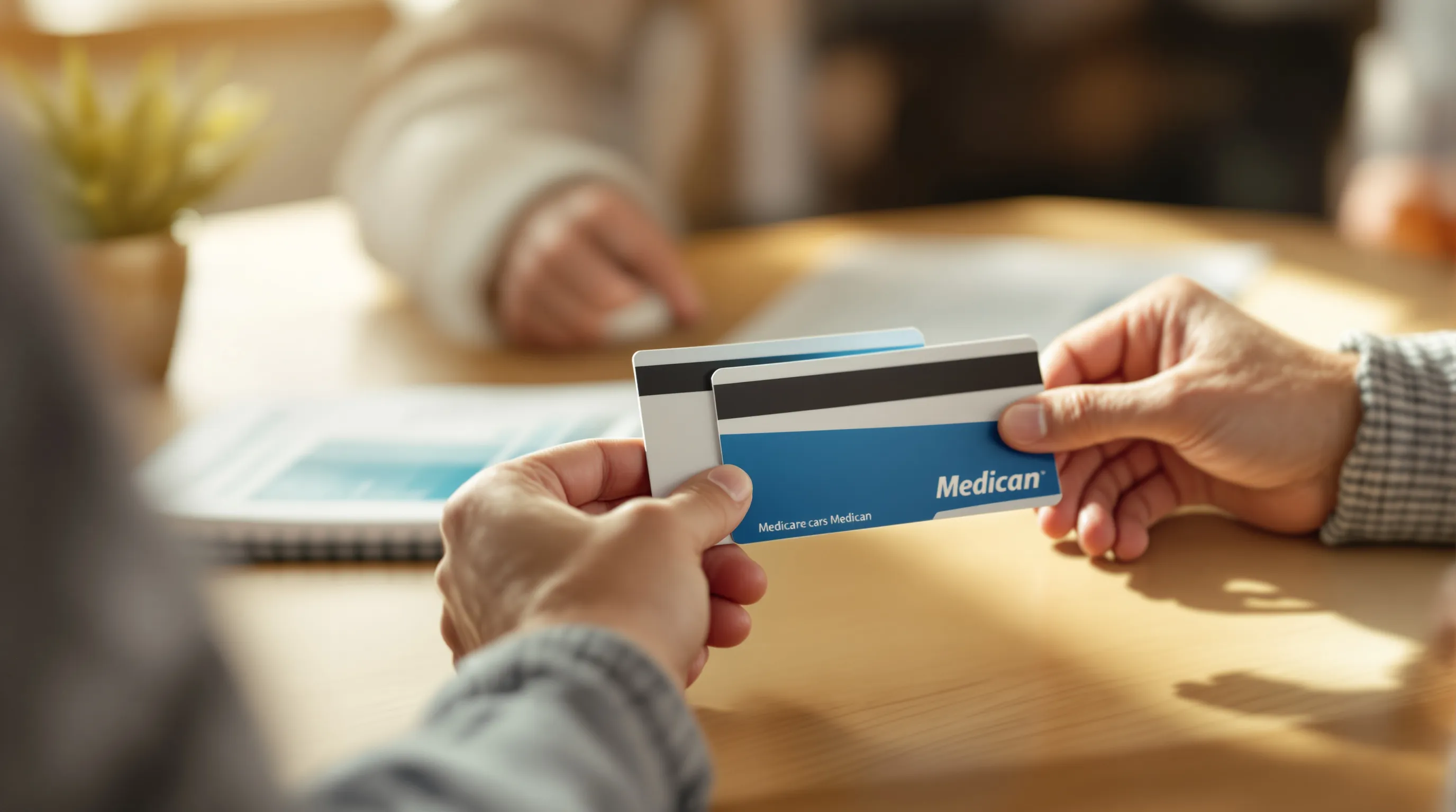 Medicare and Medicaid cards side by side - understanding dual eligibility for CDPAP