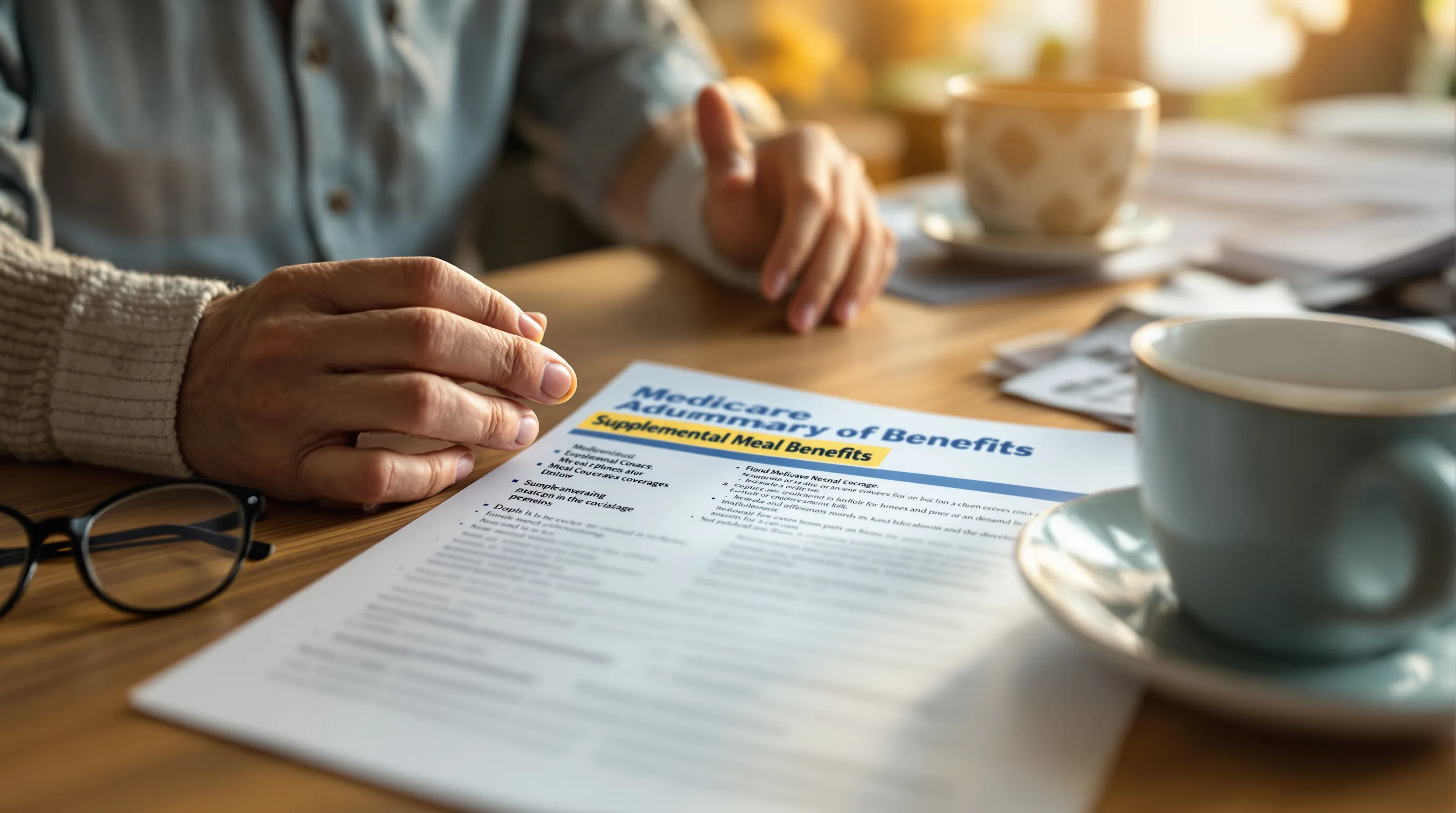 Medicare Advantage SSBCI meal benefit eligibility checklist