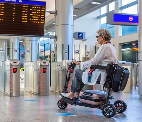 Airline travel with scooters and wheelchairs