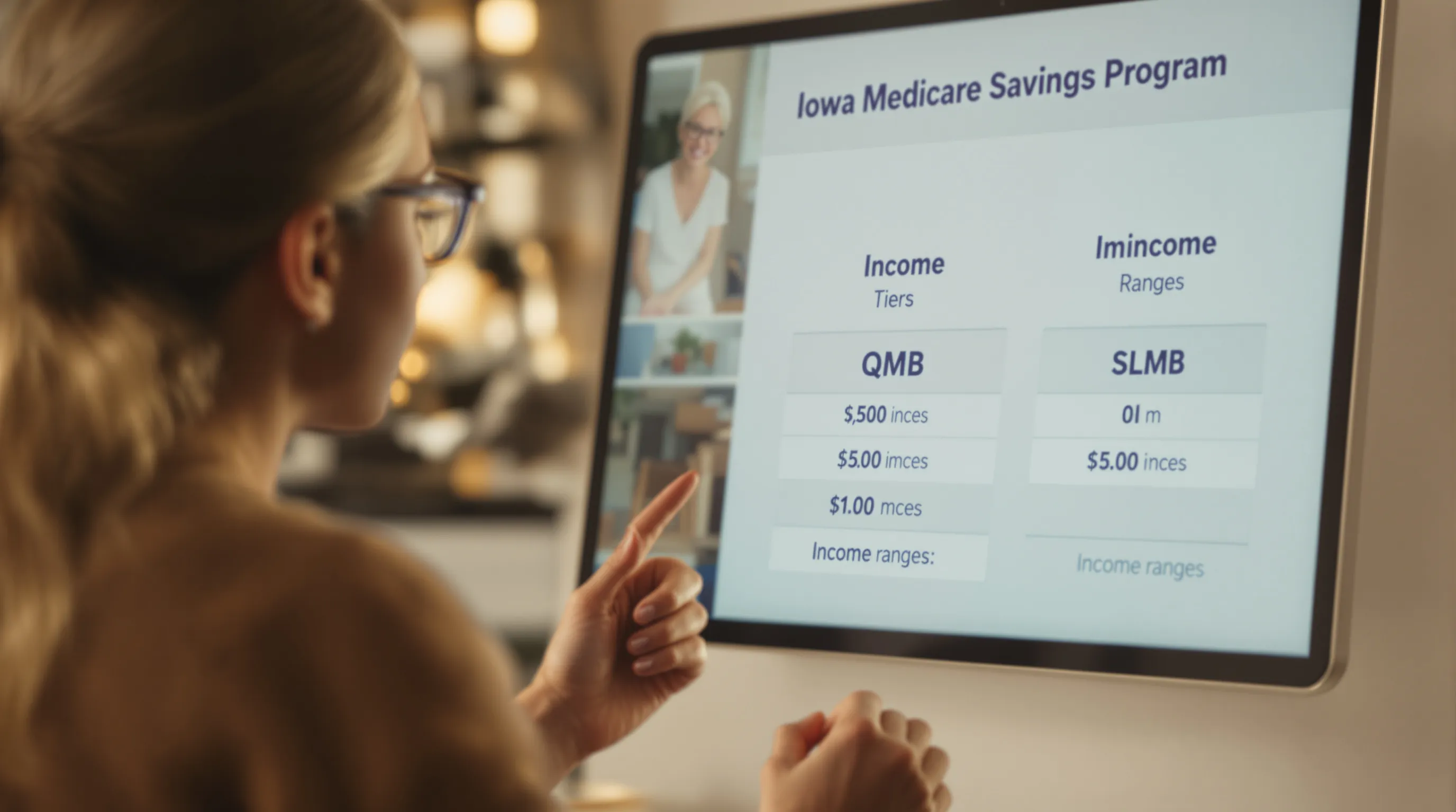 Iowa Medicare Savings Program income tiers 2026
