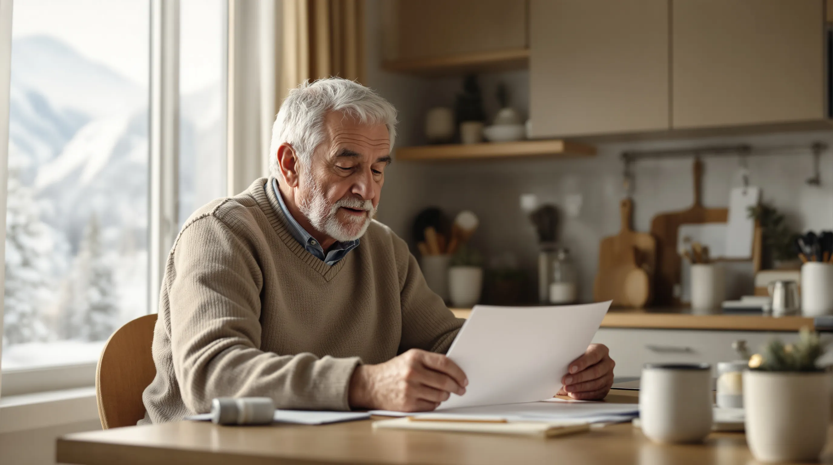 Alaska Medicare beneficiary reviewing coverage options