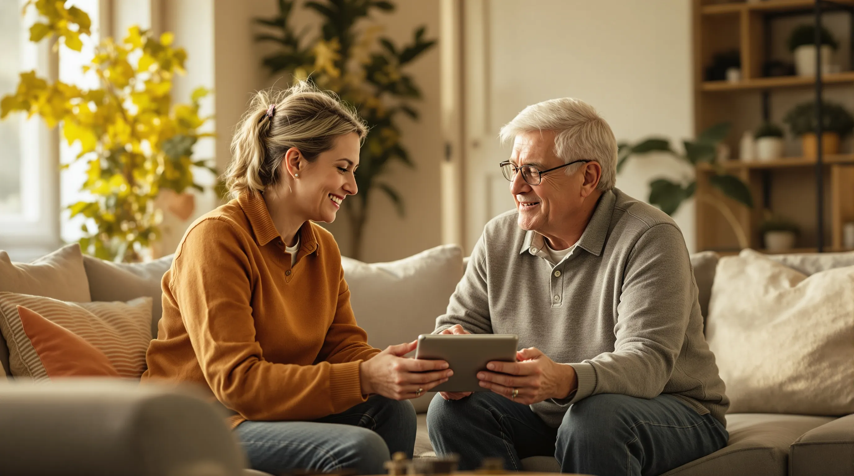 Idaho SHIBA counselor helping a senior Medicare beneficiary understand their coverage options