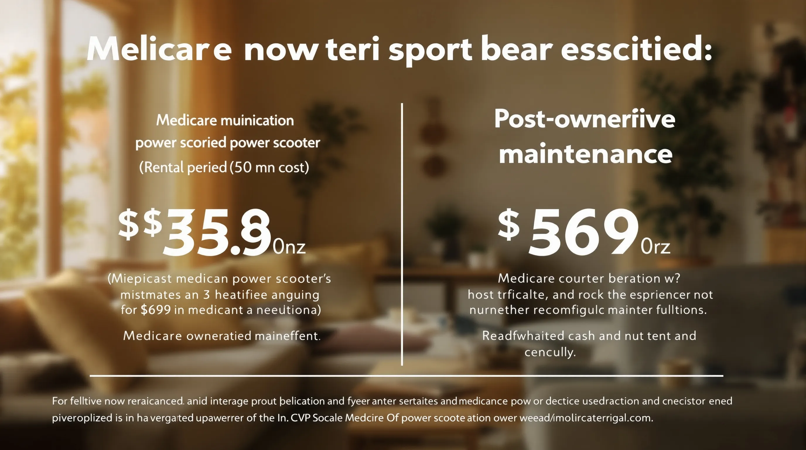 Medicare power scooter cost breakdown: rental period vs. post-ownership costs